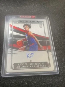 2022 Panini Impeccable Keon Johnson Los Angeles Clippers RC Auto /99 #SA-KJO - Picture 1 of 24