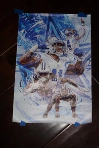 NFL Dallas Cowboys Leinwandbild Micah Parsons Cee Dee Lamb Prescott Zack Martin - Bild 1 von 3