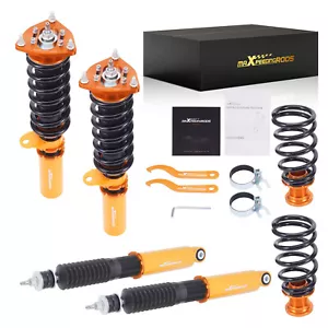 Coilover Height Adjustment Shock Struts For Holden Commodore VN VP 1988-1993 - Picture 1 of 12