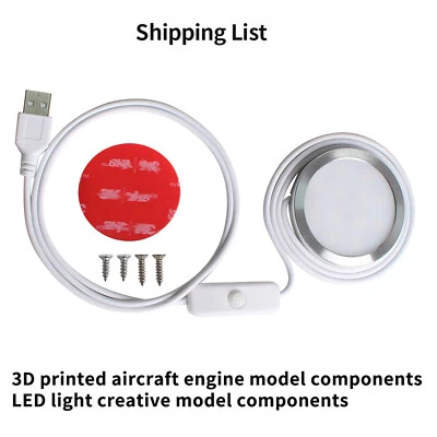 Kreative LED Licht Beleuchtung Licht für Various Lampenschirm 3D Drucker Modelle - Bild 1 von 4