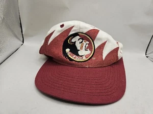 Florida State University (FSU) Sharktooth Logo Athletic hat Snapback Adjustable  - Picture 1 of 15
