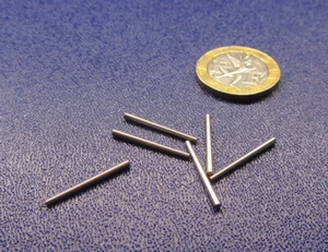 Stainless Taper Pins No. 7/0 .063 Large End x .047 Small End x 3/4" Long, 20 Pcs - Picture 1 of 11