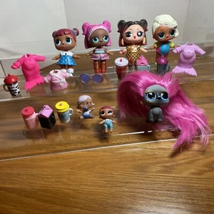 LOL Surprise Doll Lot MGA Teacher's Pet Lunar New Year Surfer Brass Kitty - Picture 1 of 12