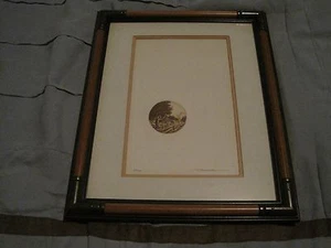 Elwood Miller Signed LE 29/200 Signed Mixed Media Embossed Etching Print 13x16" - Picture 1 of 6