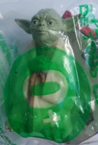 ONE (1) The Star Wars Trilogy Edizione Speciale Taco Bell Giocattolo Yoda 1996 - Foto 1 di 4