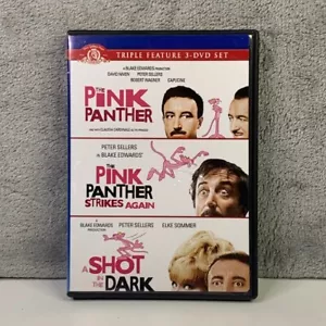 Pink Panther Triple Feature DVD 3 Disc Set Peter Sellers Blake Edwards - Picture 1 of 3