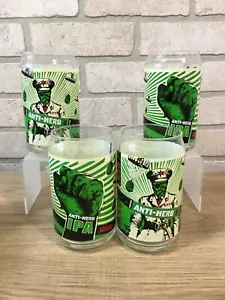 Revolution Brewing Anti-Hero IPA Beer Can Style Glass- Set of 4 - Picture 1 of 6