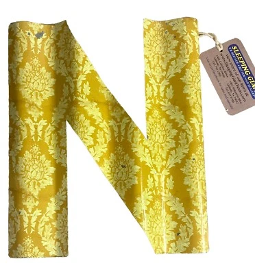10" Letters for Wall Decor, Embossed Metal “N” Floral Design by Lori Seibert - Image 1 of 4