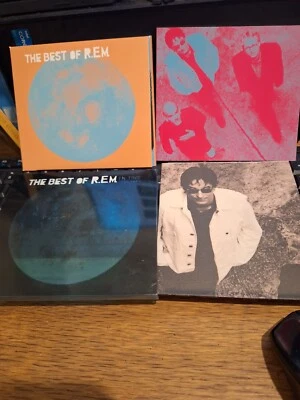 R.E.M In Time 1988-2003 LTD EDITION VERY BEST OF 2CD 18 HITS 13 RARE EX POSTER - Image 1 of 2