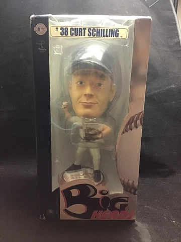 Curt Schilling Boston Red Sox Big Heads Bobblehead NIB Forever Collectible RARE Cover