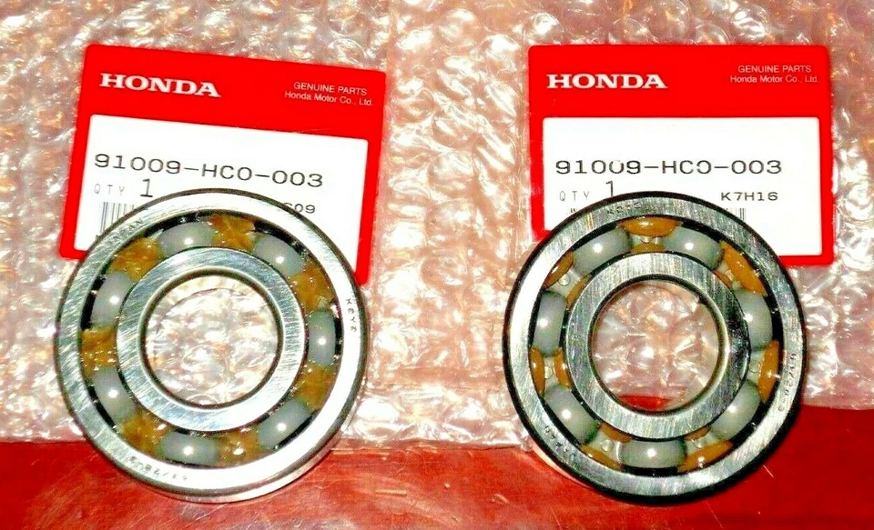 HONDA ATC 185,185S,200,200E,200S,200M,200ES,250R OEM ENGINE CRANK MAIN BEARINGS - Image 1 of 1
