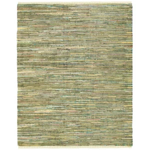 SAFAVIEH Rag Rug RAR127D Light Green / Multi Rug - Picture 1 of 20