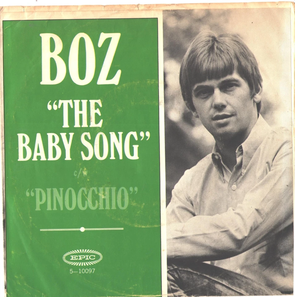 BOZ--PICTURE SLEEVE + 45--(PINOCCHIO)-(BAD COMPANY MEMBER)-PS-PIC-SLV Foto 1 de 1