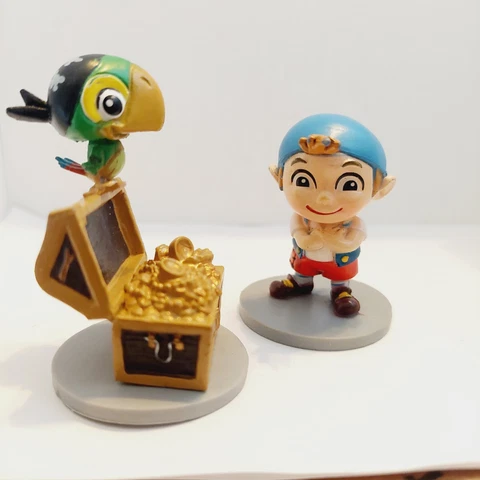 Jake And The Neverland Pirates- Cubby & Skully Toy Figures Disney Cover