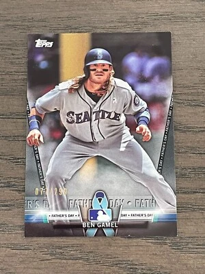 2018 Topps Salute Black Ben Gamel #TS22 Seattle Mariners /299 - Image 1 of 4