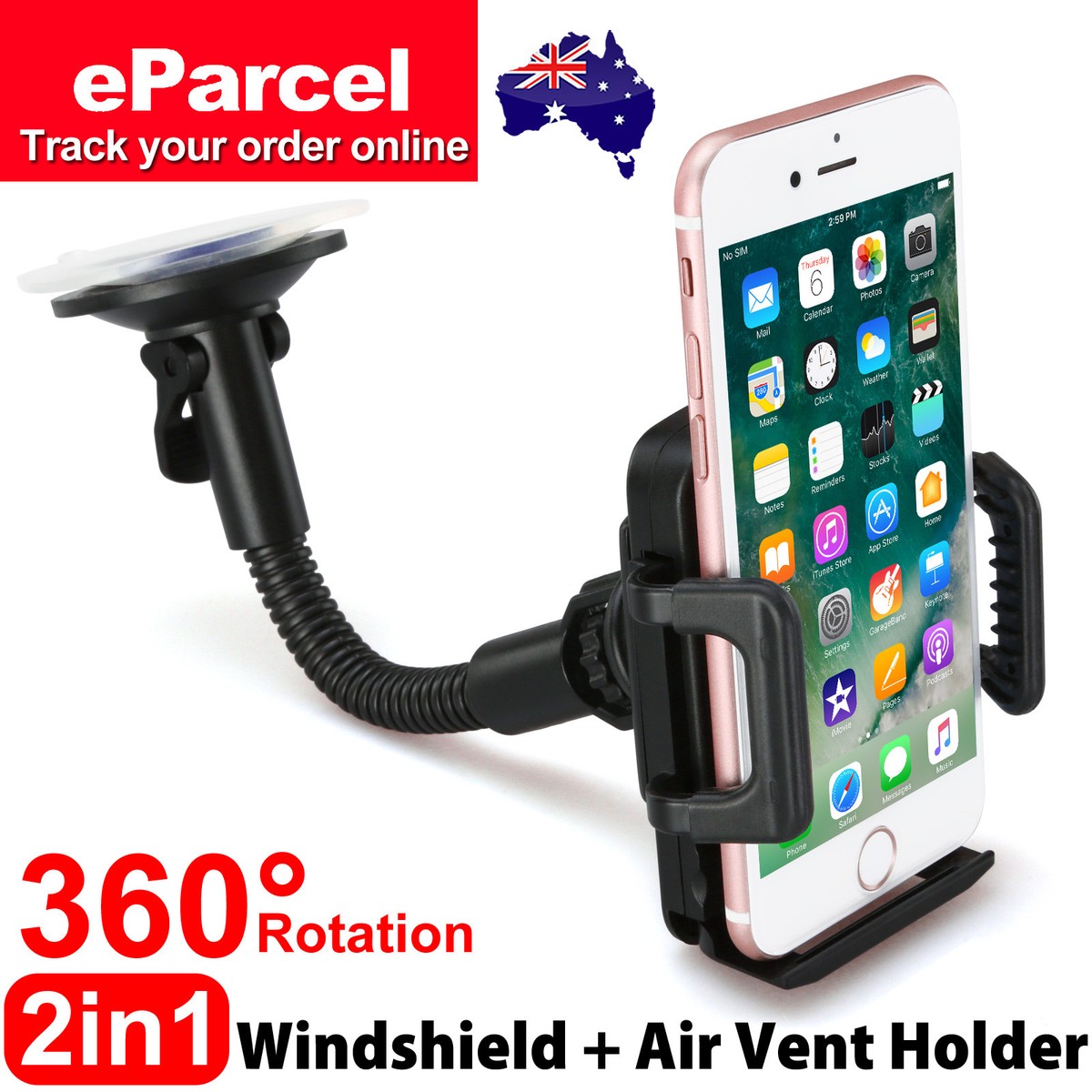 2025 Upgraded 360?? Nano Gel Magnetic Phone Holder - 108+LBS Suction For Car & Home Use