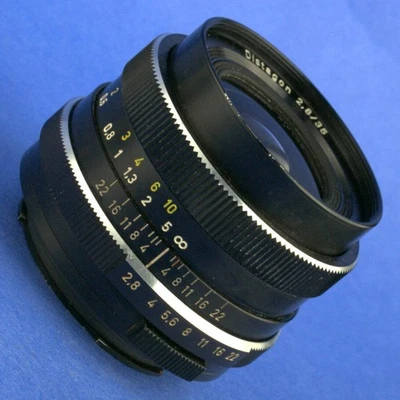 Rollei Distagon 35mm 2.8 Lens QBM Mount - Image 1 of 4