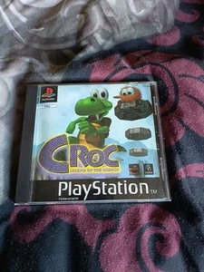 Croc legend of the Gobbos Playstation 1 PS1 Sony Video Game W/Manual - Picture 1 of 4