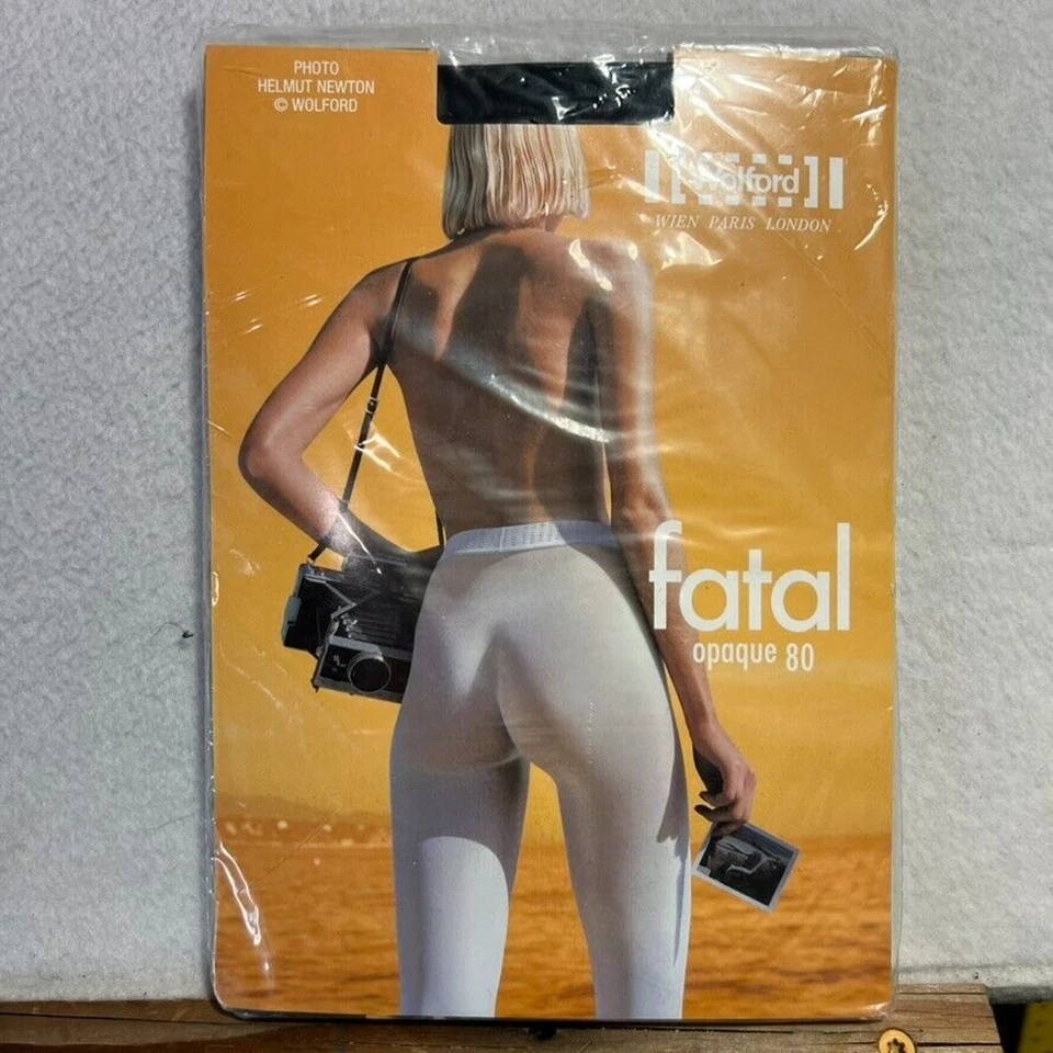 Колготки Helmut Newton для Wolford Tights Fatal Opaque 80 XS Admiral 107 89 - Изображение 1 из 4