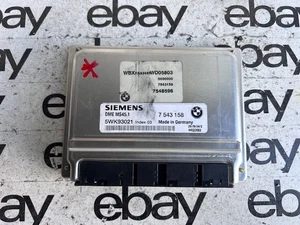 USED OEM BMW 7 543 158 ENGINE COMPUTER - Picture 1 of 4