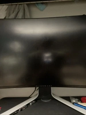 Alien Ware Curved Monitor 60hz. Brand New, Got It As A Birthday Present. - Image 1 of 4