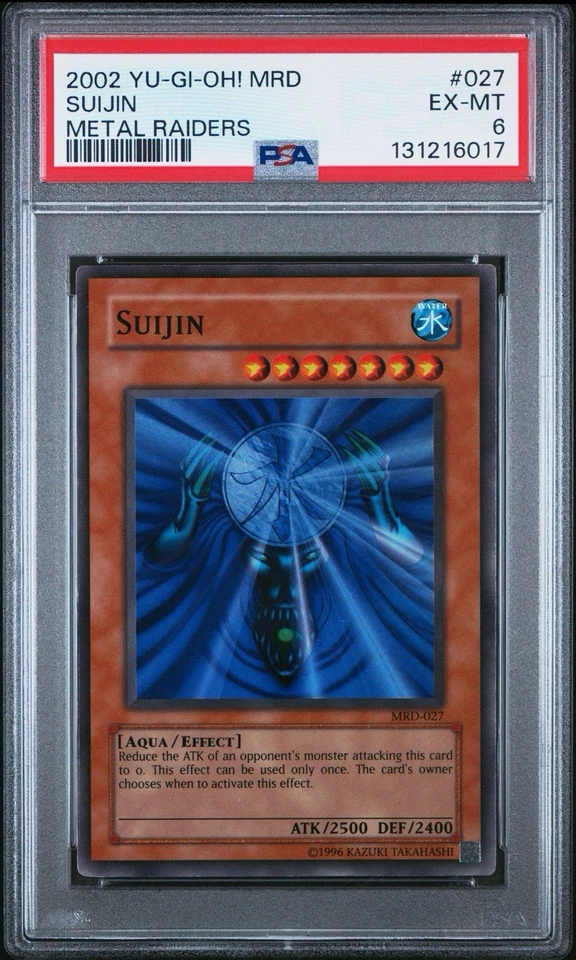 Suijin PSA 6 MRD-027 Yu-Gi-Oh Metal Raiders - Image 1 of 1