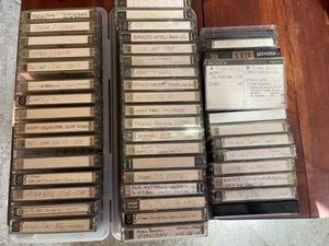 Lot of 40+ Vintage Cassette Tapes Old School Artists & Genres Recorded - Picture 1 of 8