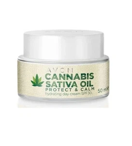 Avon Sativa Cannabis Day Cream By Avon. Free Postage - Picture 1 of 1