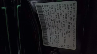 Luz de estacionamiento/esquina del conductor conducción antiniebla para 08-10 PORSCHE CAYENNE 3769225 Foto 1 de 4