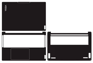 Carbon Vinyl Sticker Skin Cover for Lenovo YOGA Pro16s IMH9_2025 Laptop Decals - Afbeelding 1 van 37