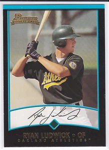 Tarjeta de novato Ryan Ludwick Cincinnati Reds 2001 Bowman - Imagen 1 de 1