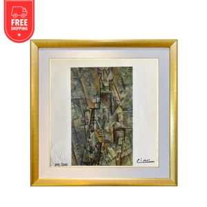 Pablo Picasso Original Signed Print Hand-Tipped - The Clarinet-player, Rare Art - Picture 1 of 10