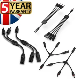 Sudoo Solar Branch Y Connectors Splitter, Parallel PV Panel Pair - Picture 1 of 16