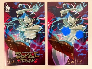 Dan Mendoza's Zombie Tramp #59 Zach Raw Variant 2-Book Set || Signed Mendoza - Picture 1 of 7