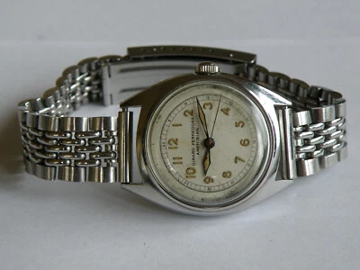 GIRARD PERREGAUX- "AMPHIBIAN"-MANUALE-TUTTO ACCIAIO-BRACCIALE FIRMATO-RARISSIMO - Immagine 1 di 4