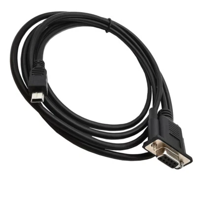 6FT Mini USB 2.0 Male to RS232 DB9 9 Pin Female Adapter Extension Lead Cable - Image 1 of 4