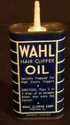 Vintage Wahl Hair Clipper Oil - Sterling Il - Nearly Full Tin Can