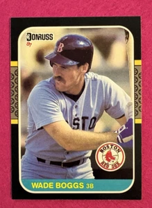 1987 Donruss Wade Boggs Boston Red Sox #252 - Picture 1 of 1