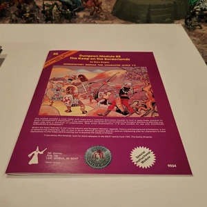 Keep on the Borderlands (Silver Anniversary Edition) NM AD&D - TSR 2nd Edition - Picture 1 of 2