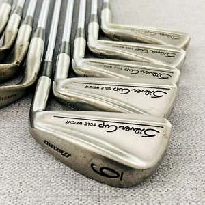 Mizuno Silver Cup Iron Set (3-P+S) Regular Steel - Average Condition # T953 - Picture 1 of 13