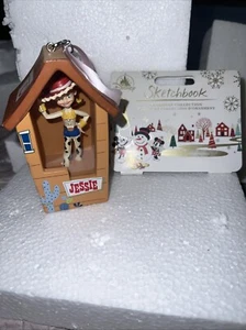 NEW Disney Ornament Toy Story Jessie Sketchbook Talking Christmas Parks - Picture 1 of 5