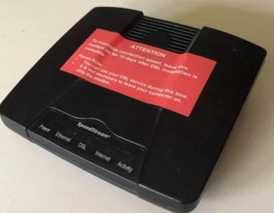 Used Siemens SPEEDSTREAM 4100 Ethernet DSL Modem 060-D141-A39 - Image 1 of 3