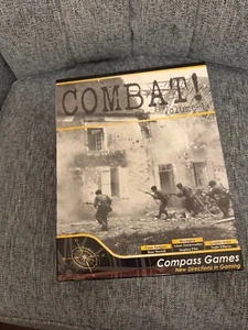 Combat! Volume 1 (open, unpunched, cards in factory seal) Compass Games - Picture 1 of 12