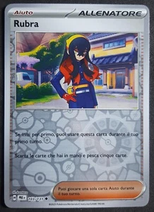 RUBRA 103/131 AIUTO Reverse Holo in Italiano POKEMON Allenatore - Foto 1 di 1