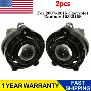 2X Projector Fog Light Lamp Replacement For 2007-2015 Chevrolet Equinox 10335108 - Bild 1 von 10