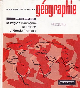 GEOGRAPHIE / COURS MOYENS / 1966 .  Collection Notre Milieu - Picture 1 of 1