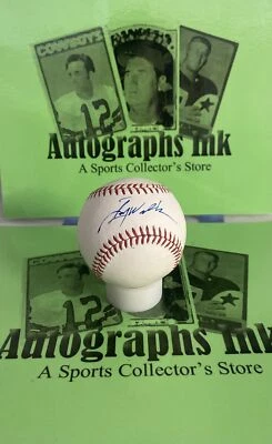 Taijuan Walker Autografiado Rawling Grandes Ligas Béisbol Marineros Cerveceros A26 Foto 1 de 3