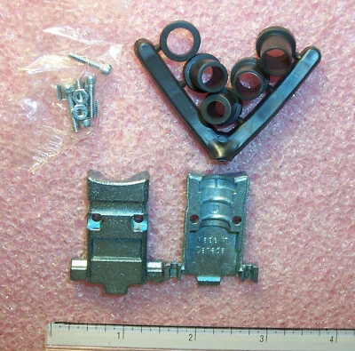 CANTIDAD (4) KITS DE CARCASA TRASERA DE METAL DSUB DE 9 POSICIONES DB-9 MS-540-9 VOLTREX Foto 1 de 4