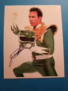 Green Power Ranger Signed 8x10 Photo RP - Free ShipN! Tommy - Jason David Frank - Picture 1 of 1