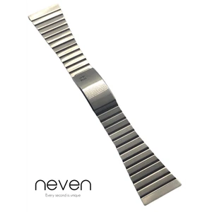 ZENITH - VINTAGE - BRACELET - FOLDING CLASP - STAINLESS STEEL - SILVER - 26MM - Picture 1 of 4
